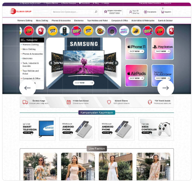 8. Paket - E-Ticaret